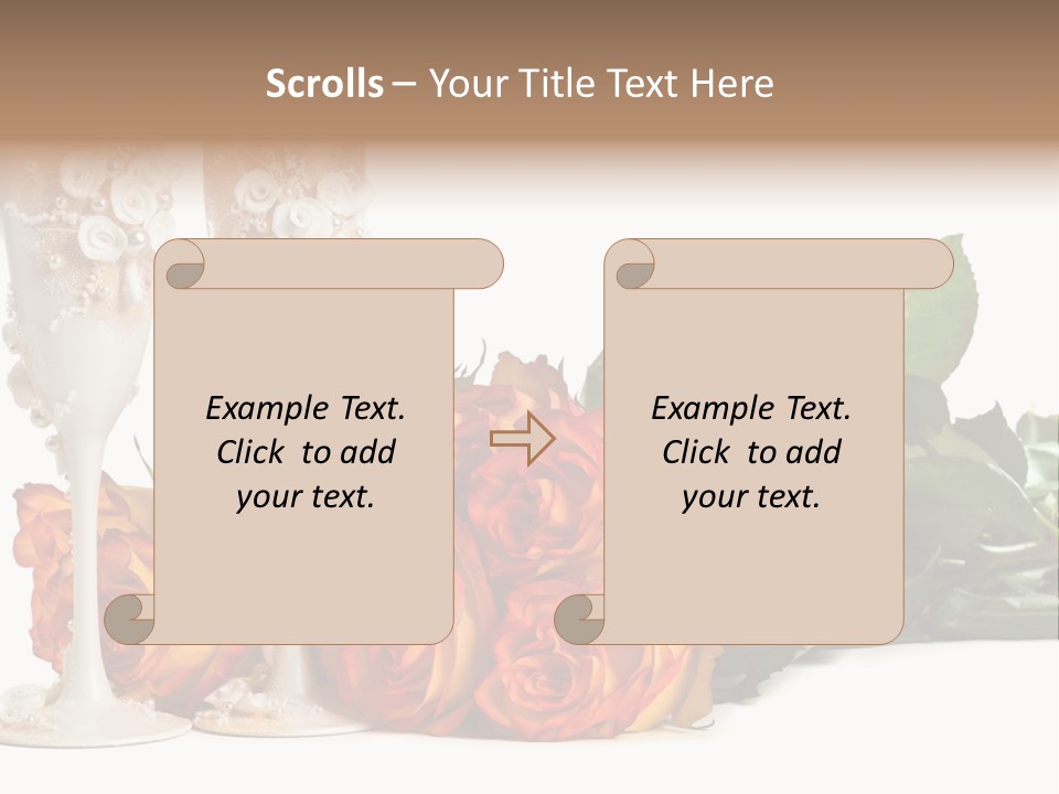 Day Alcohol Romantic PowerPoint Template