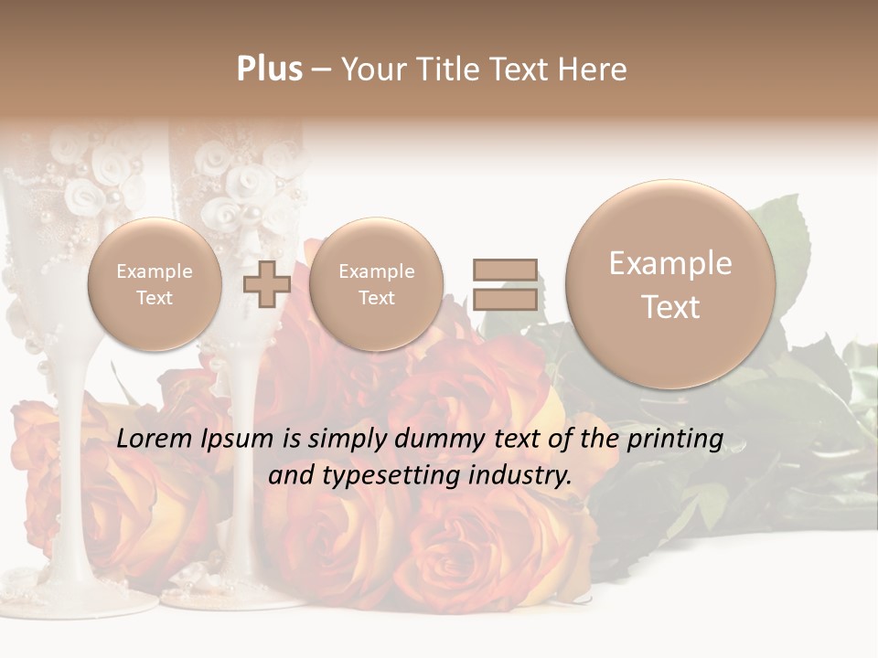 Day Alcohol Romantic PowerPoint Template