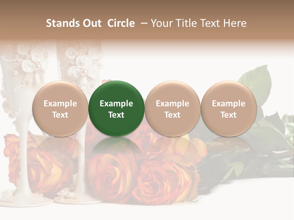 Day Alcohol Romantic PowerPoint Template