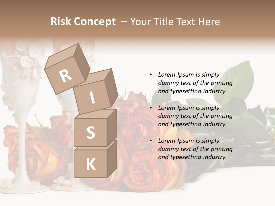 Day Alcohol Romantic PowerPoint Template