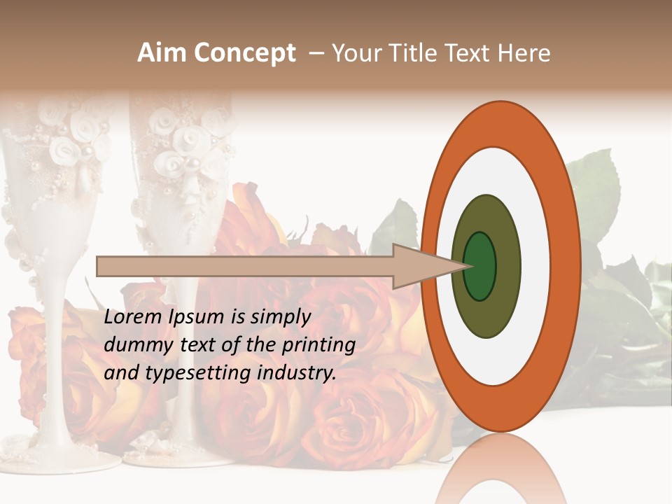 Day Alcohol Romantic PowerPoint Template