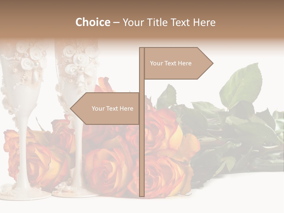 Day Alcohol Romantic PowerPoint Template