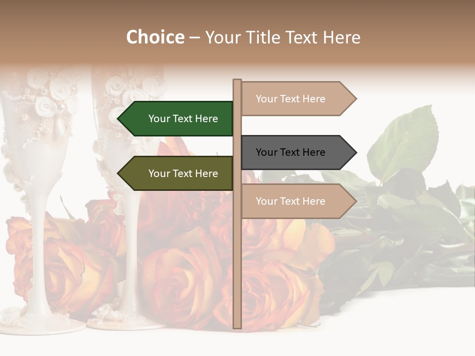 Day Alcohol Romantic PowerPoint Template