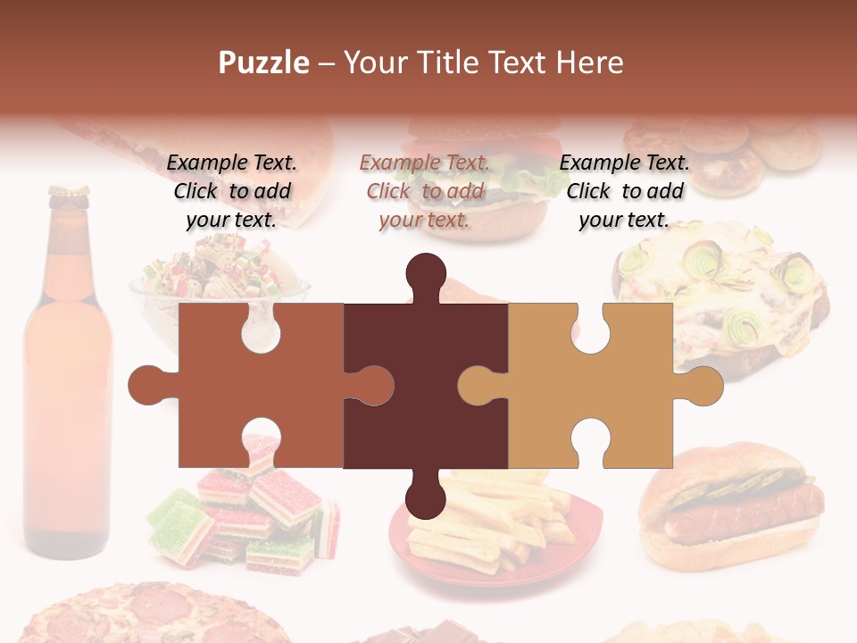 Pizza Chips American PowerPoint Template