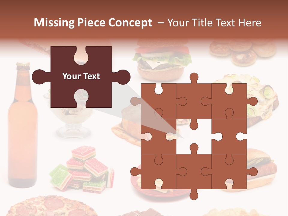 Pizza Chips American PowerPoint Template