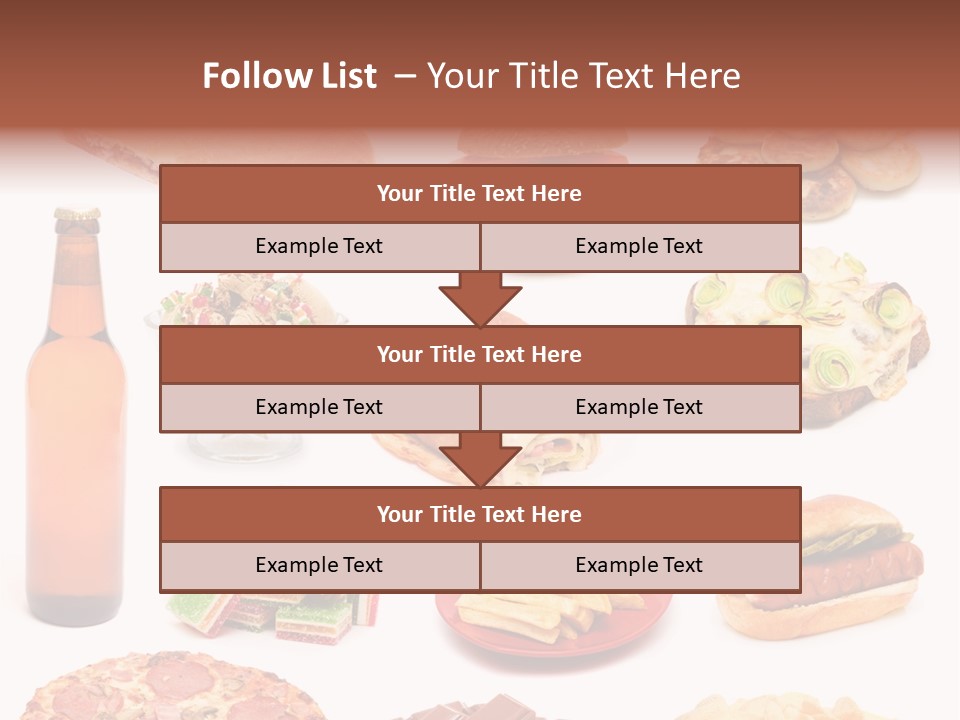 Pizza Chips American PowerPoint Template