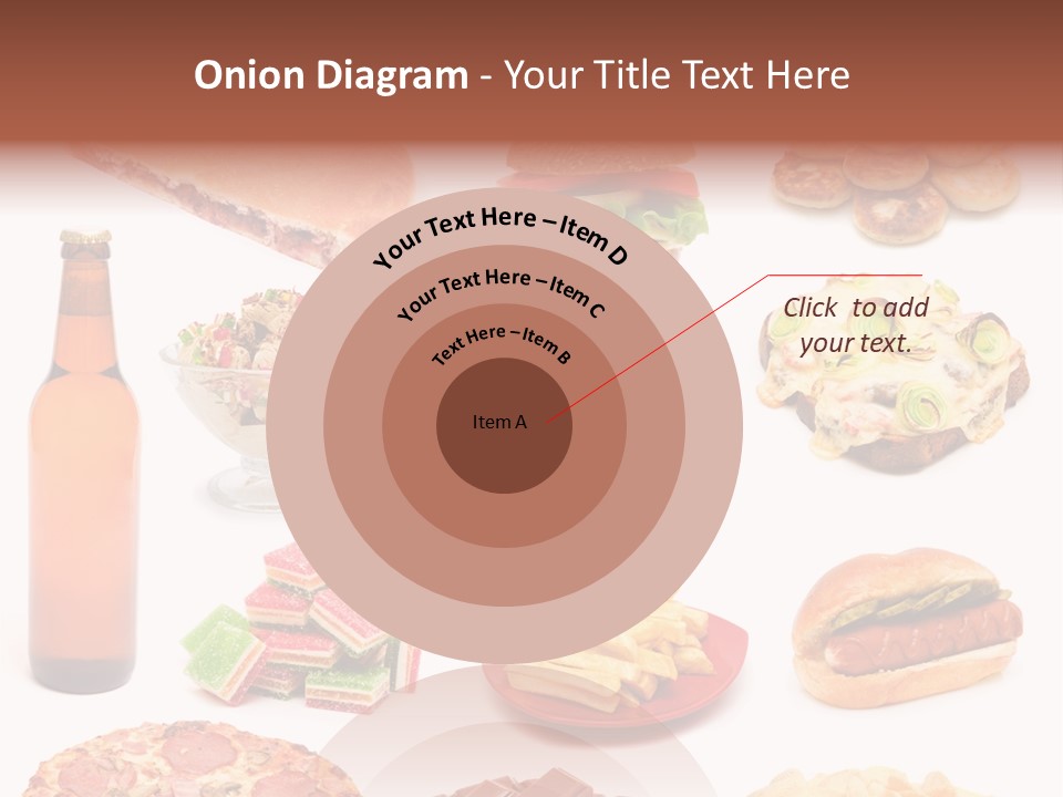 Pizza Chips American PowerPoint Template