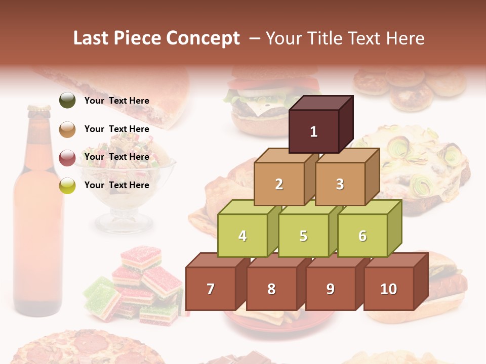 Pizza Chips American PowerPoint Template