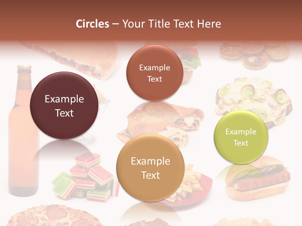 Pizza Chips American PowerPoint Template