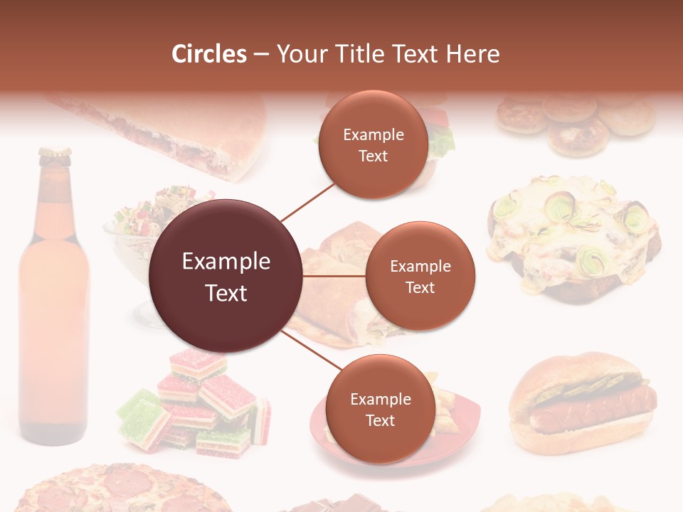 Pizza Chips American PowerPoint Template