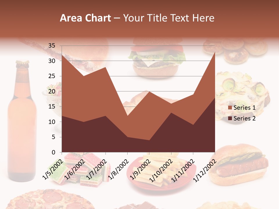 Pizza Chips American PowerPoint Template