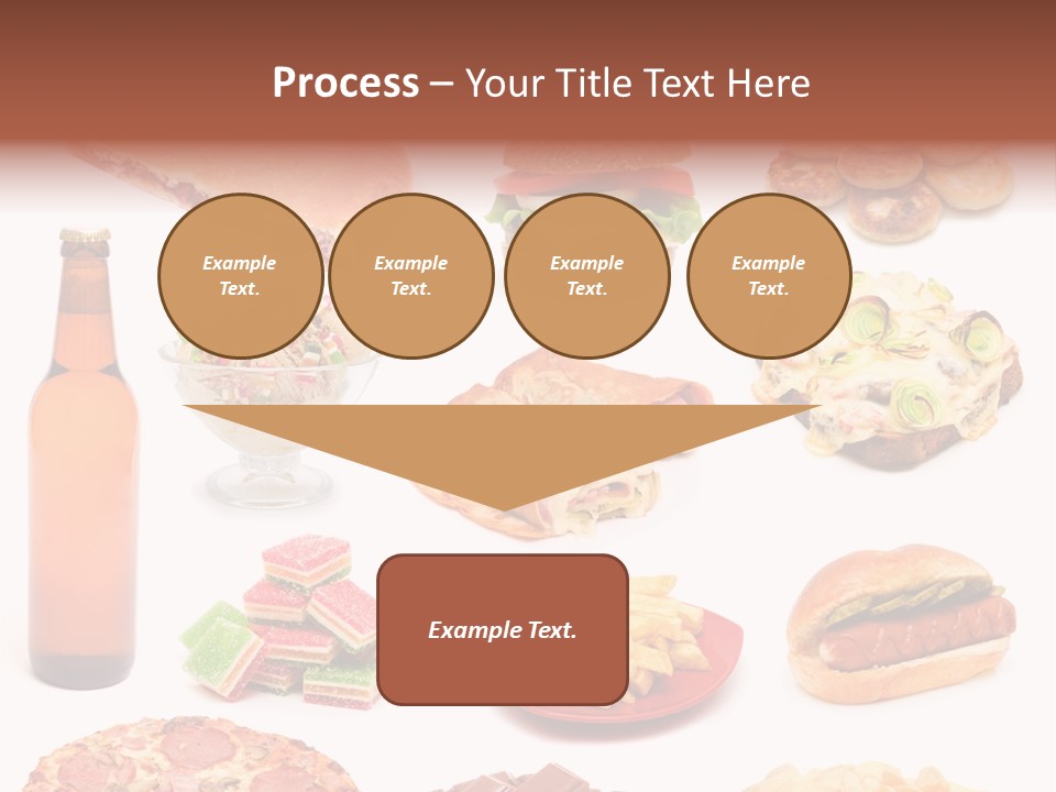 Pizza Chips American PowerPoint Template