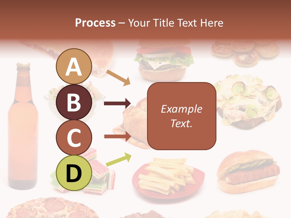 Pizza Chips American PowerPoint Template