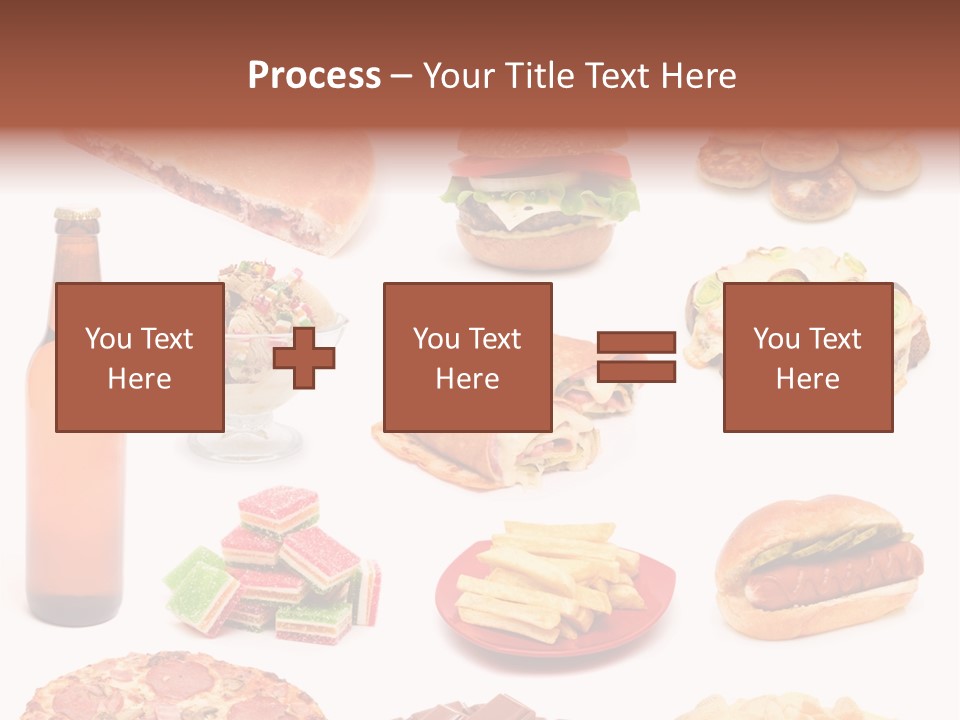 Pizza Chips American PowerPoint Template