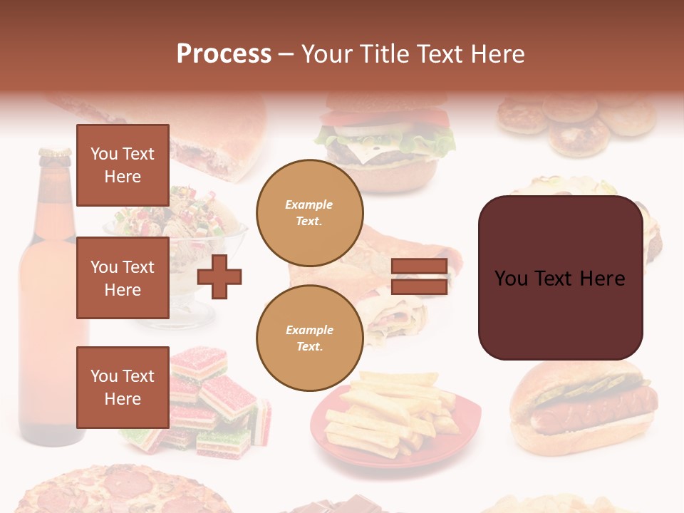 Pizza Chips American PowerPoint Template