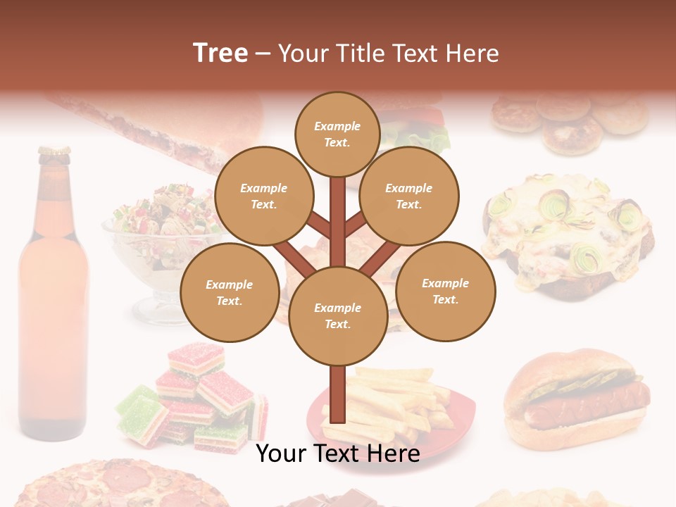 Pizza Chips American PowerPoint Template