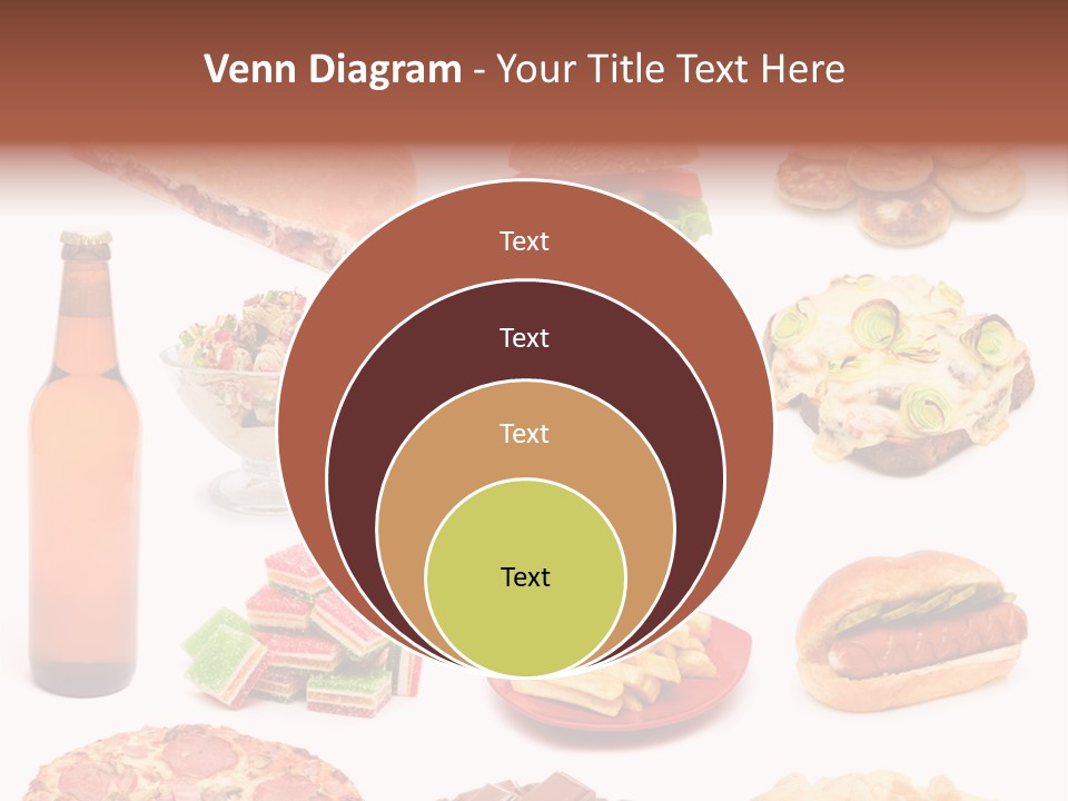 Pizza Chips American PowerPoint Template