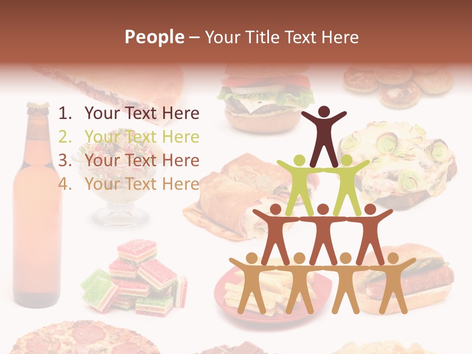 Pizza Chips American PowerPoint Template