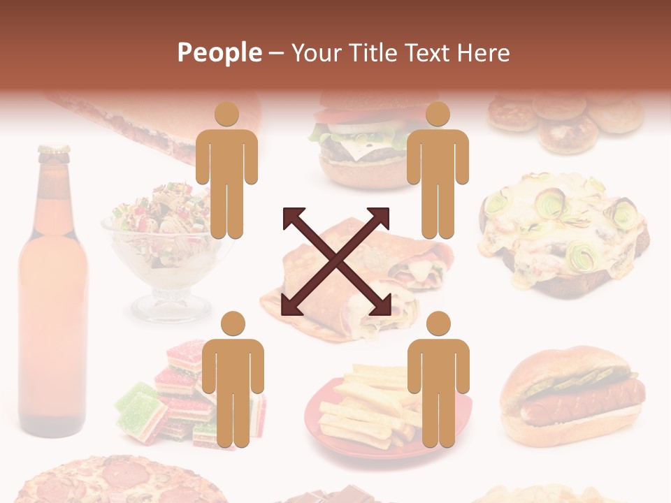 Pizza Chips American PowerPoint Template