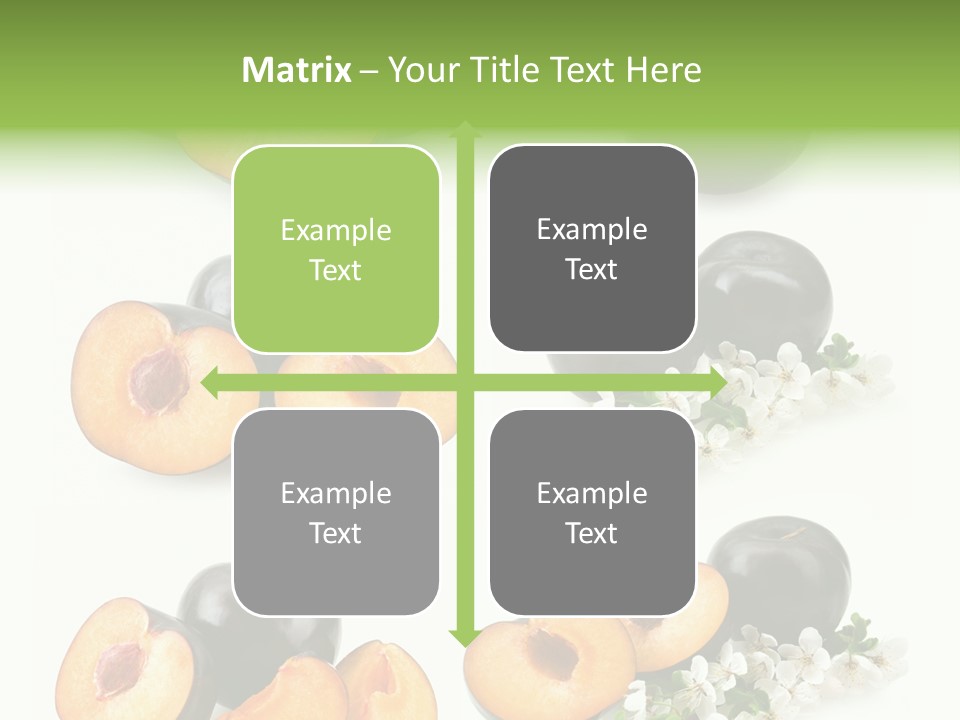 Yellow Fresh Black PowerPoint Template