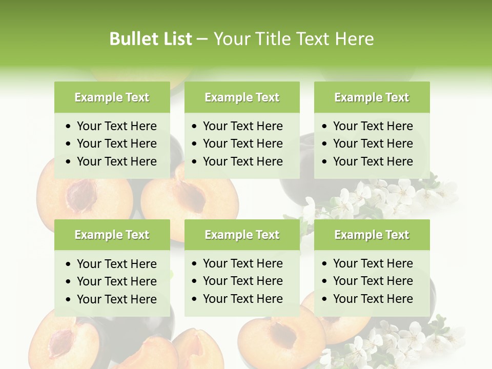 Yellow Fresh Black PowerPoint Template