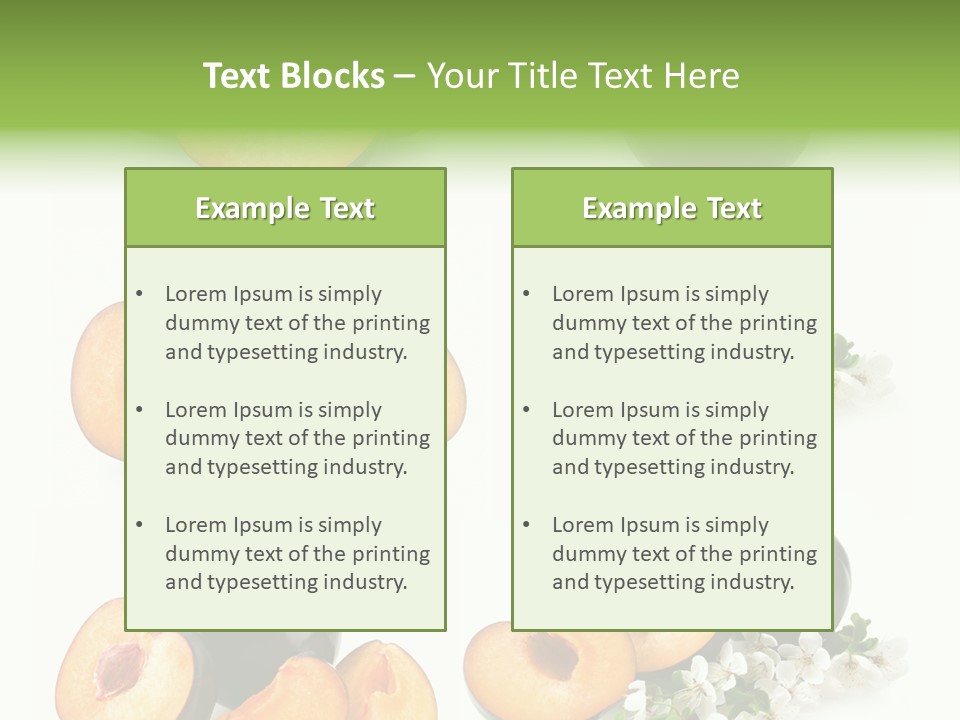 Yellow Fresh Black PowerPoint Template