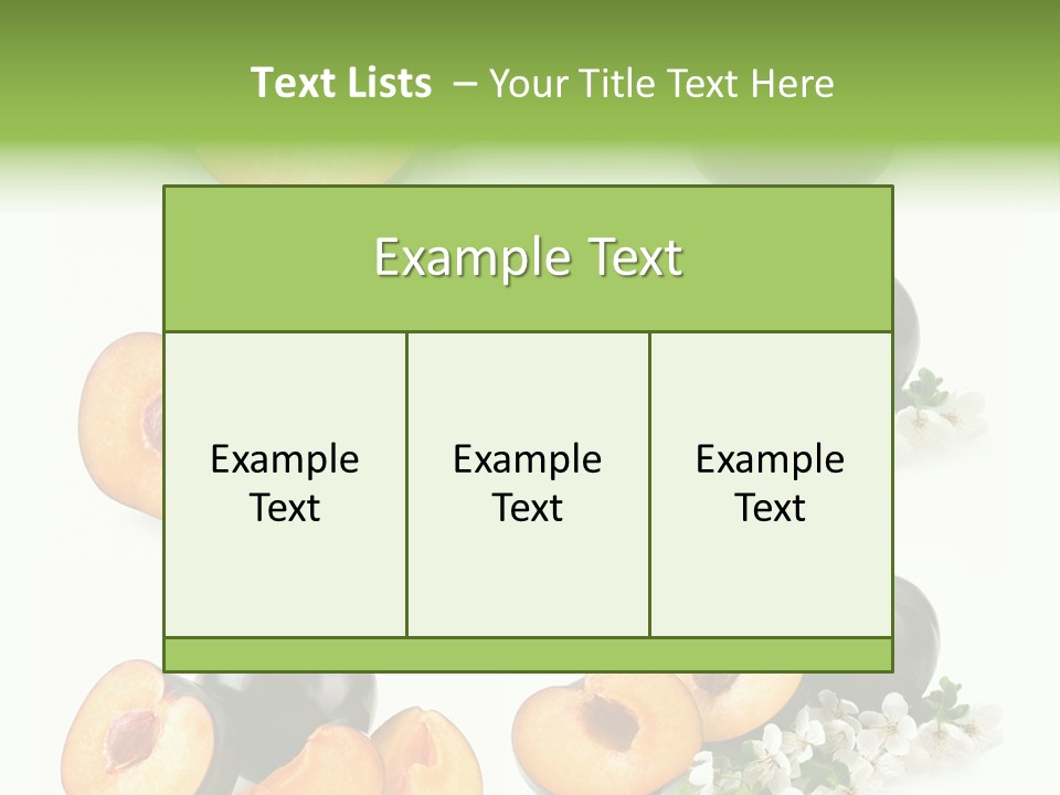 Yellow Fresh Black PowerPoint Template