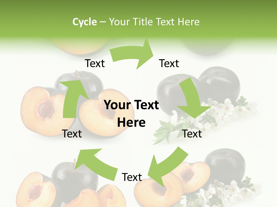 Yellow Fresh Black PowerPoint Template