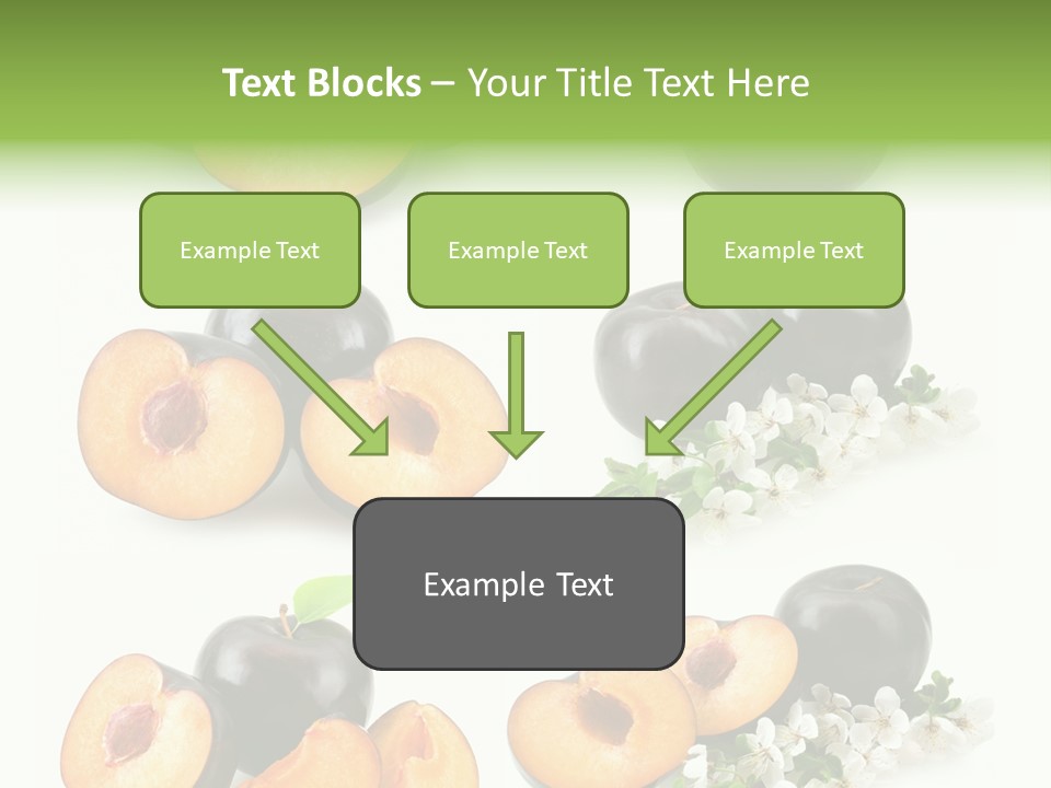 Yellow Fresh Black PowerPoint Template