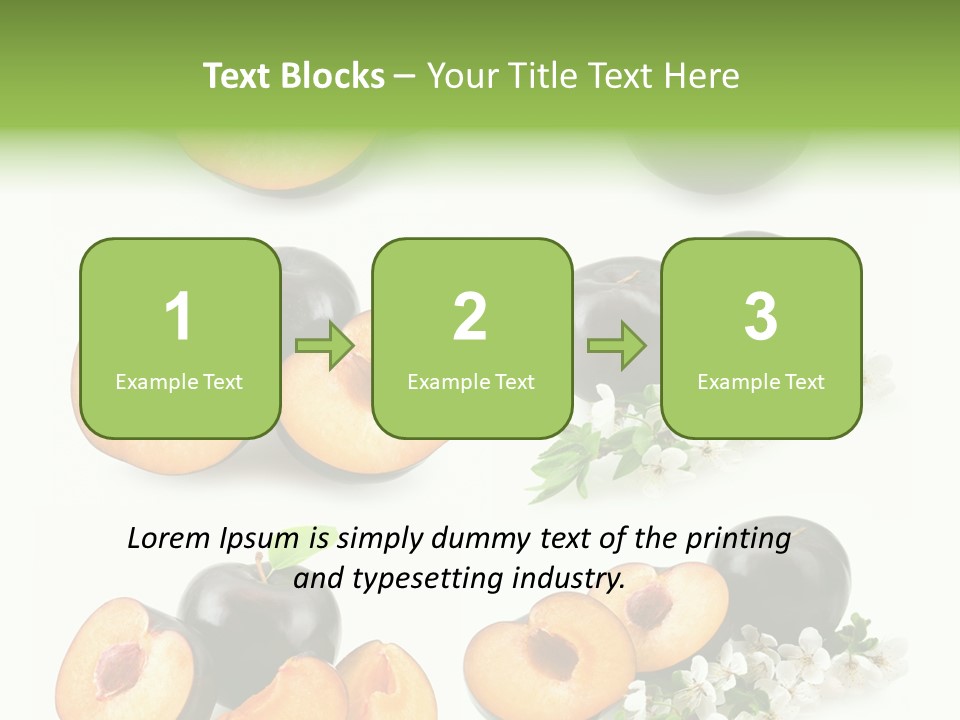 Yellow Fresh Black PowerPoint Template