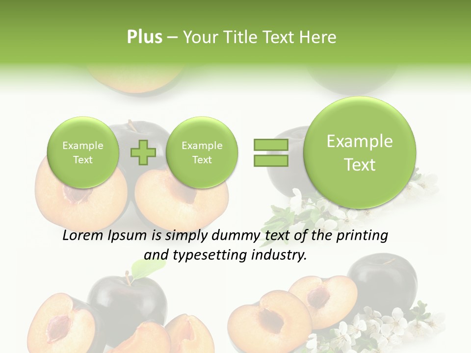 Yellow Fresh Black PowerPoint Template