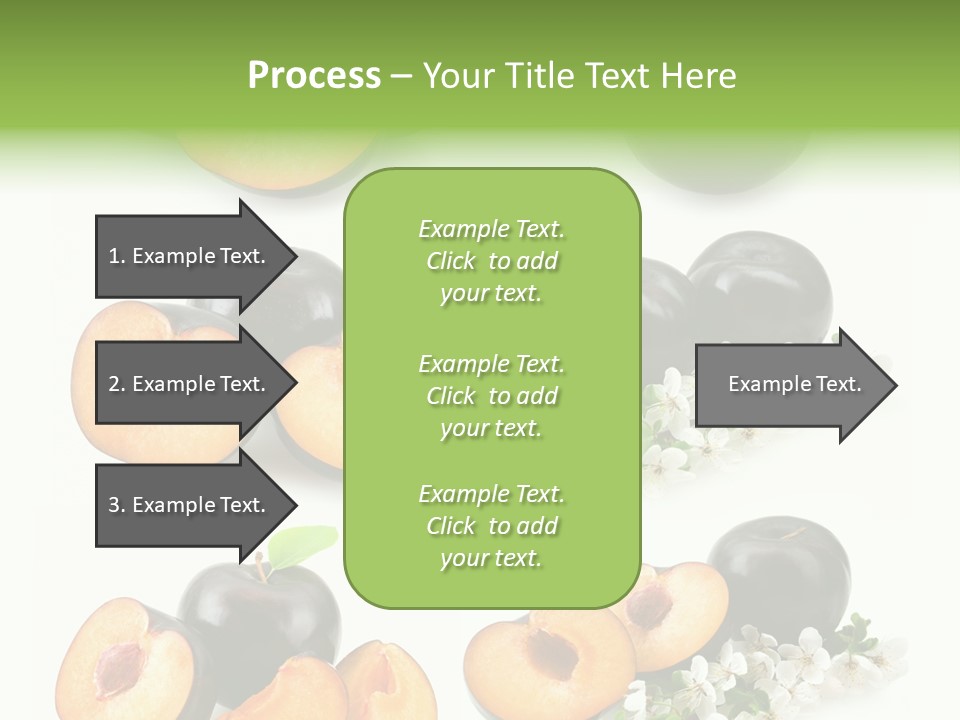 Yellow Fresh Black PowerPoint Template