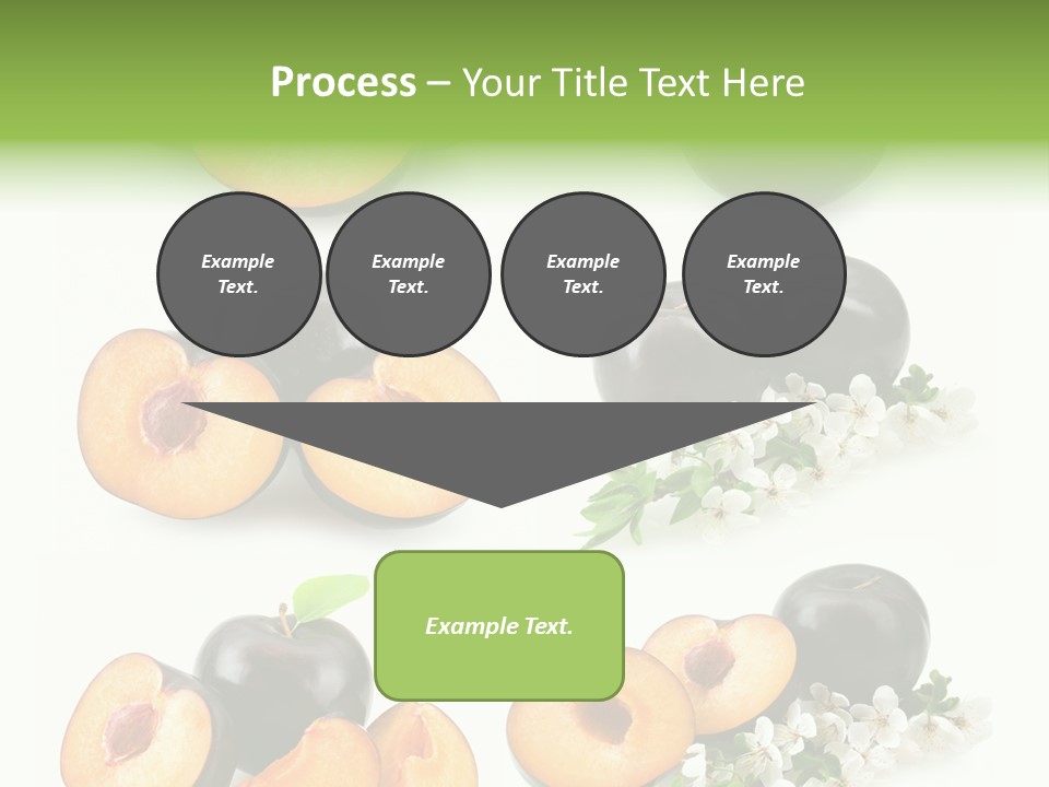 Yellow Fresh Black PowerPoint Template