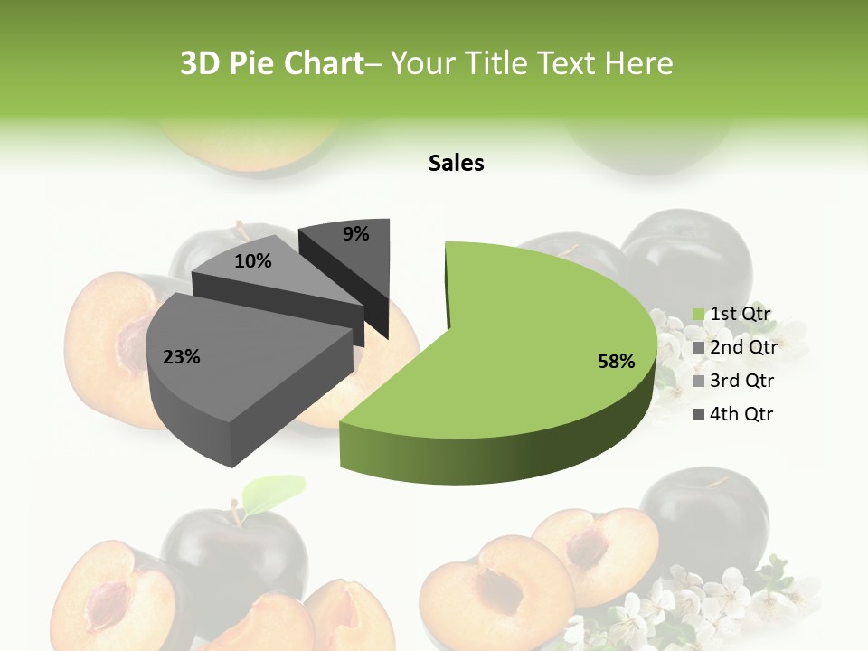 Yellow Fresh Black PowerPoint Template