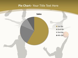 Player Black Dribble PowerPoint Template