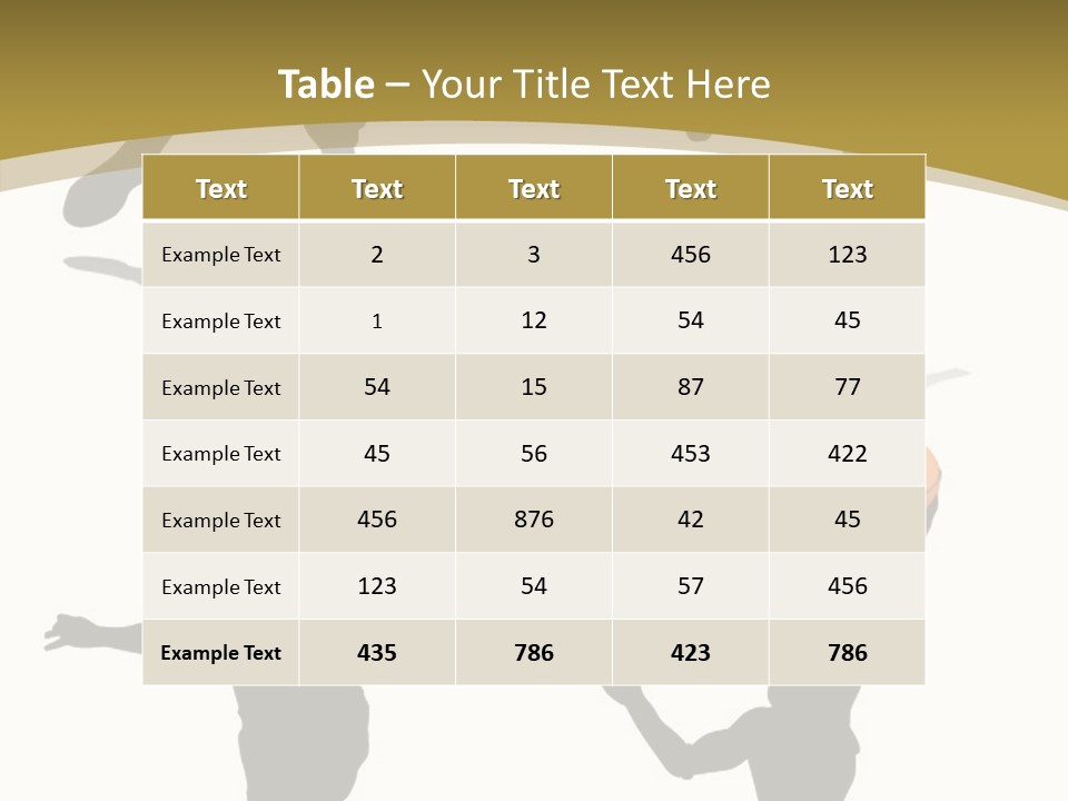 Player Black Dribble PowerPoint Template