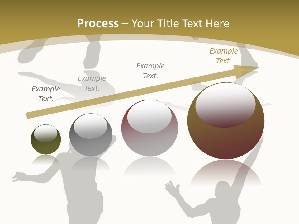 Player Black Dribble PowerPoint Template
