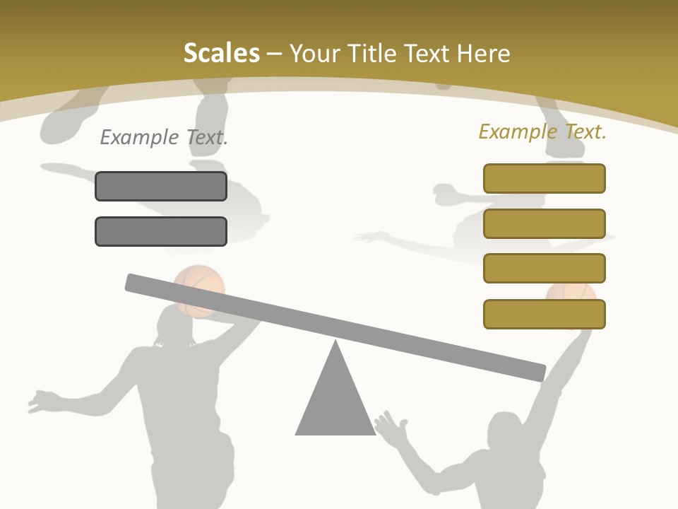 Player Black Dribble PowerPoint Template