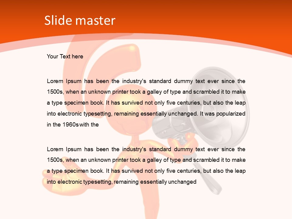 Character Blog Toon PowerPoint Template