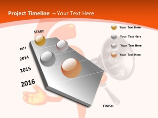 Character Blog Toon PowerPoint Template
