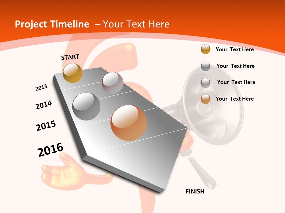 Character Blog Toon PowerPoint Template