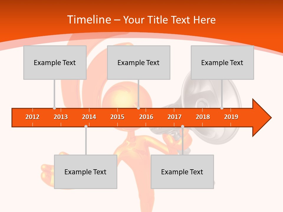 Character Blog Toon PowerPoint Template
