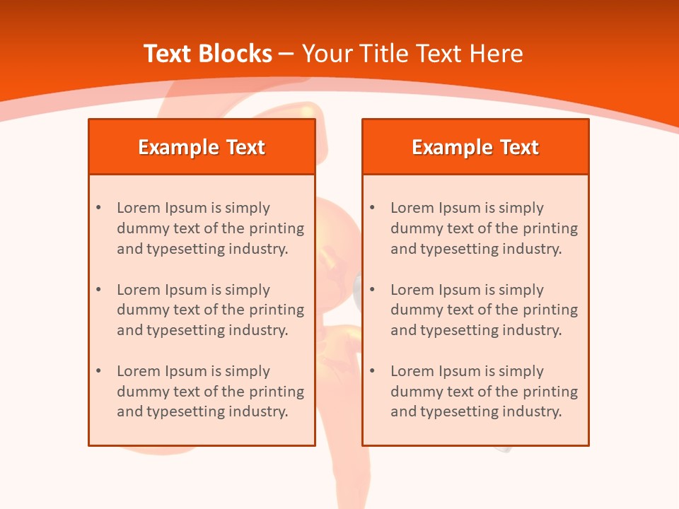 Character Blog Toon PowerPoint Template