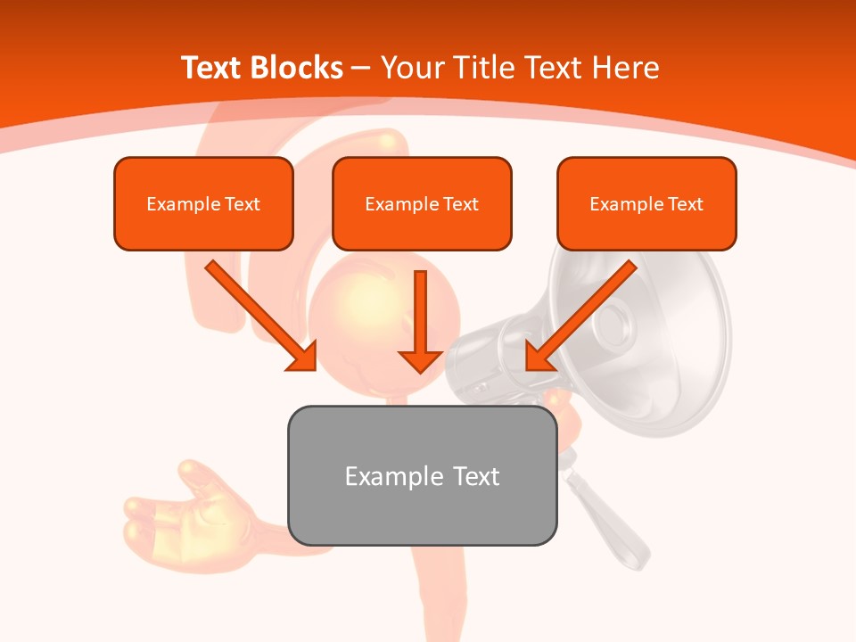 Character Blog Toon PowerPoint Template