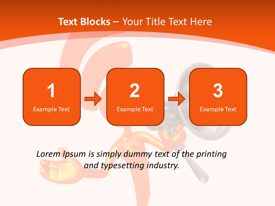 Character Blog Toon PowerPoint Template