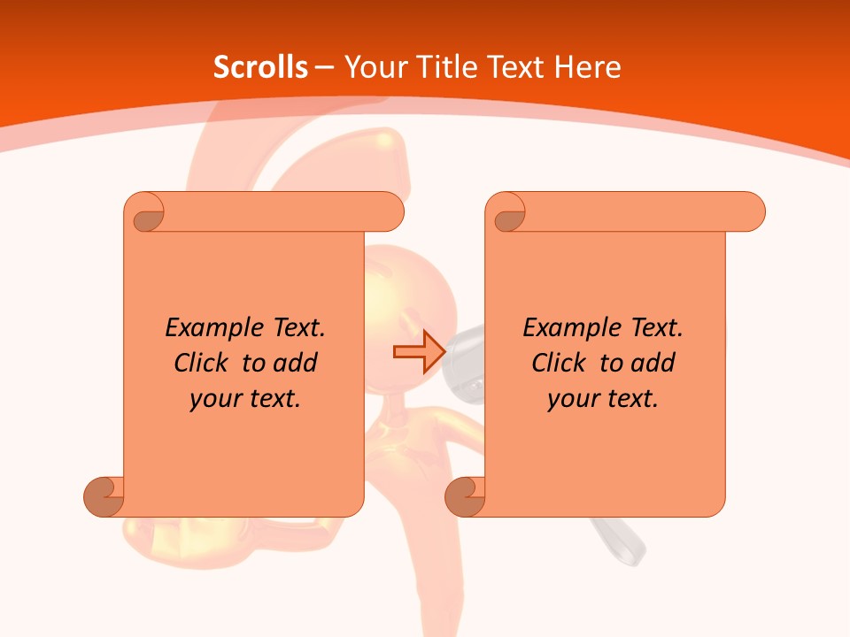 Character Blog Toon PowerPoint Template