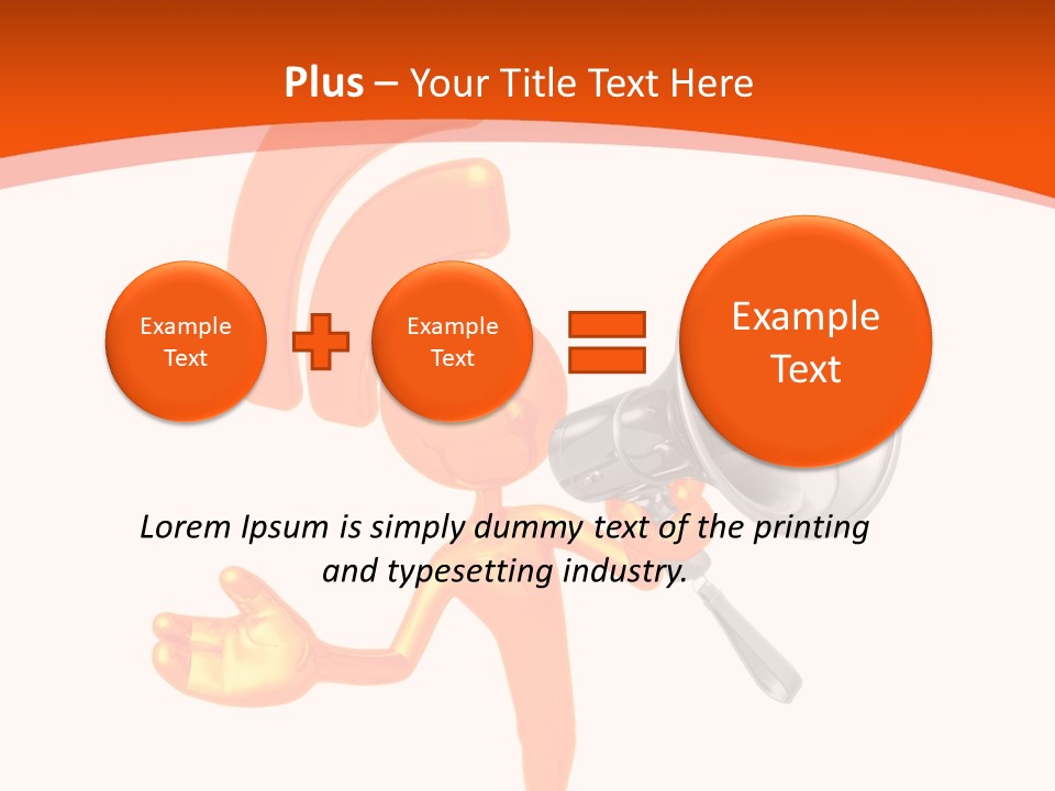 Character Blog Toon PowerPoint Template