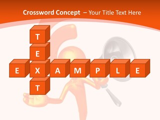 Character Blog Toon PowerPoint Template