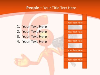 Character Blog Toon PowerPoint Template