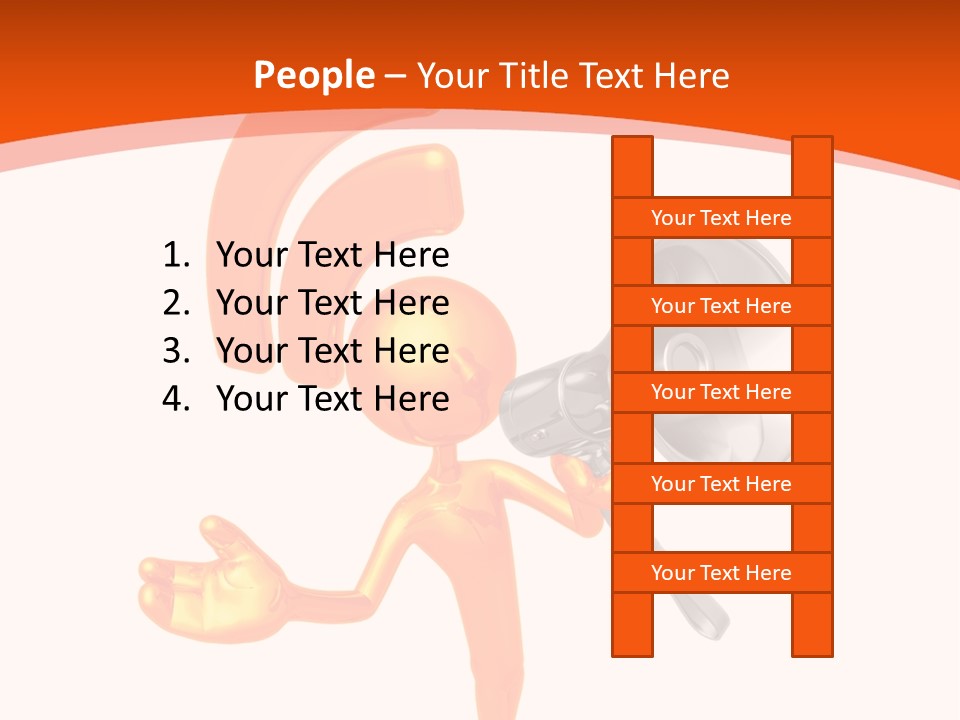 Character Blog Toon PowerPoint Template